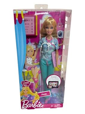 Barbie “I Can Be… Nurse” Doll – New in Box Career Series